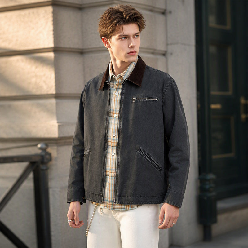 Men's Retro Casual Denim Jacket