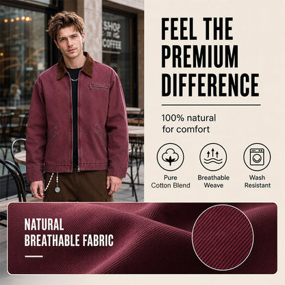 Men's Retro Casual Denim Jacket