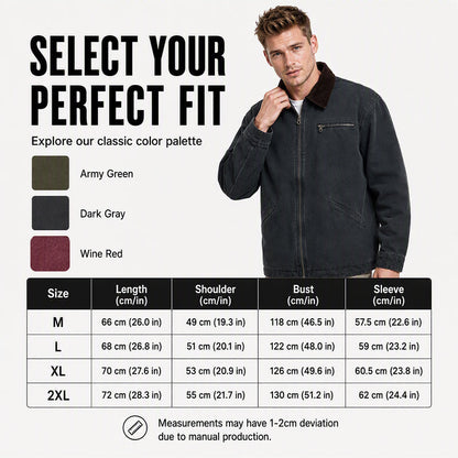 Men's Retro Casual Denim Jacket