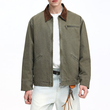 Men's Retro Casual Denim Jacket