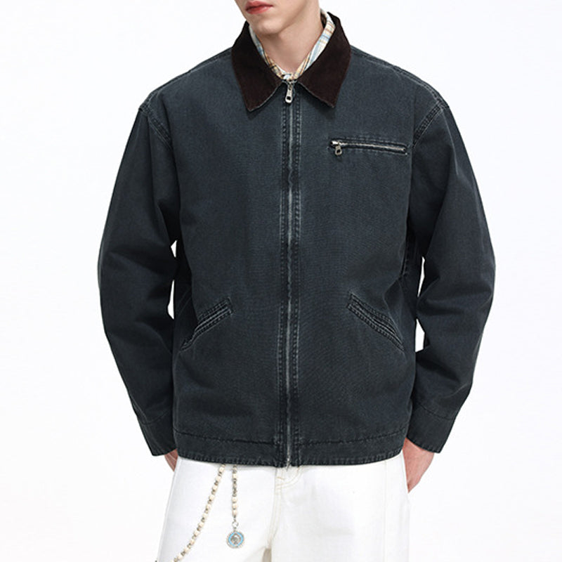 Men's Retro Casual Denim Jacket