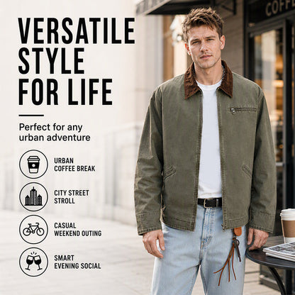 Men's Retro Casual Denim Jacket