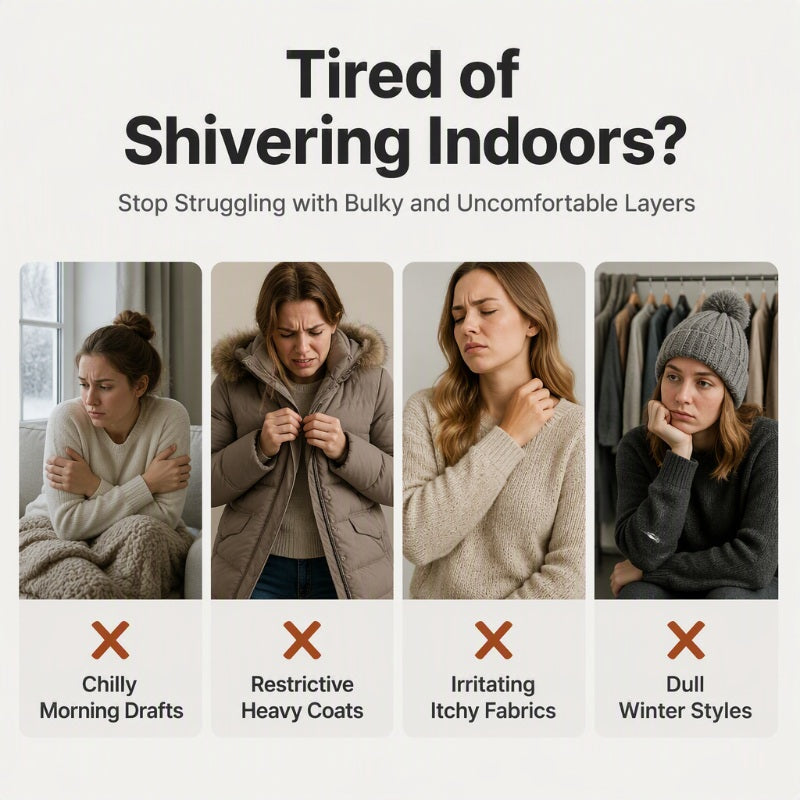 Women's Loose Plaid Color Block Hooded Cardigan