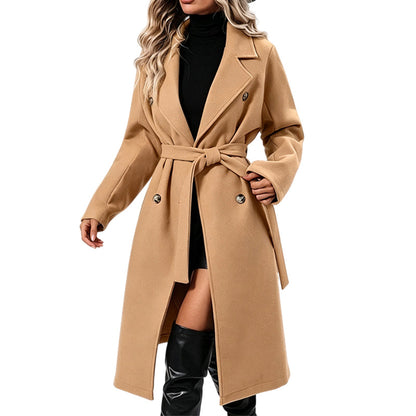 Refined Belted Trench Coat