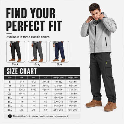 Men's Winter Outdoor Windproof Thermal Pants