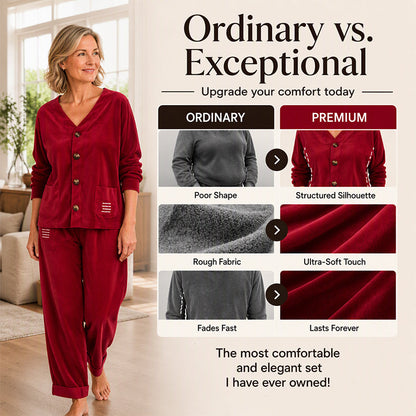 Women's Casual Corduroy 2-Piece Set