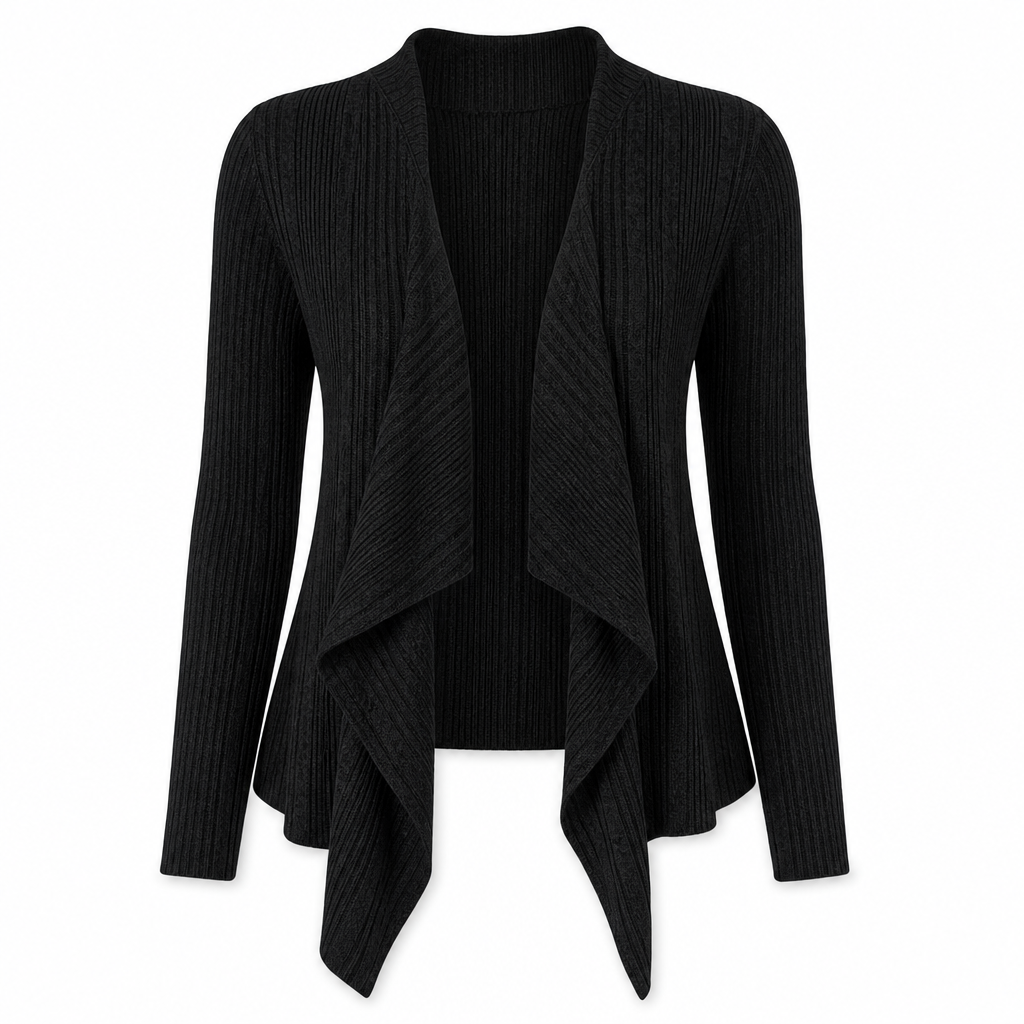 Women's Loose Fit Long Sleeve Knitted Cardigan
