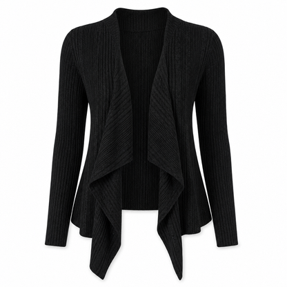 Women's Loose Fit Long Sleeve Knitted Cardigan