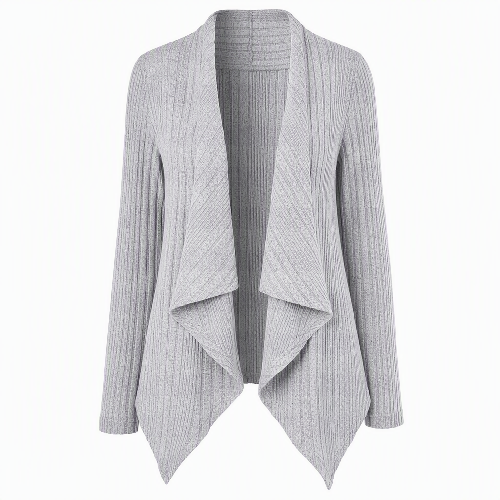 Women's Loose Fit Long Sleeve Knitted Cardigan