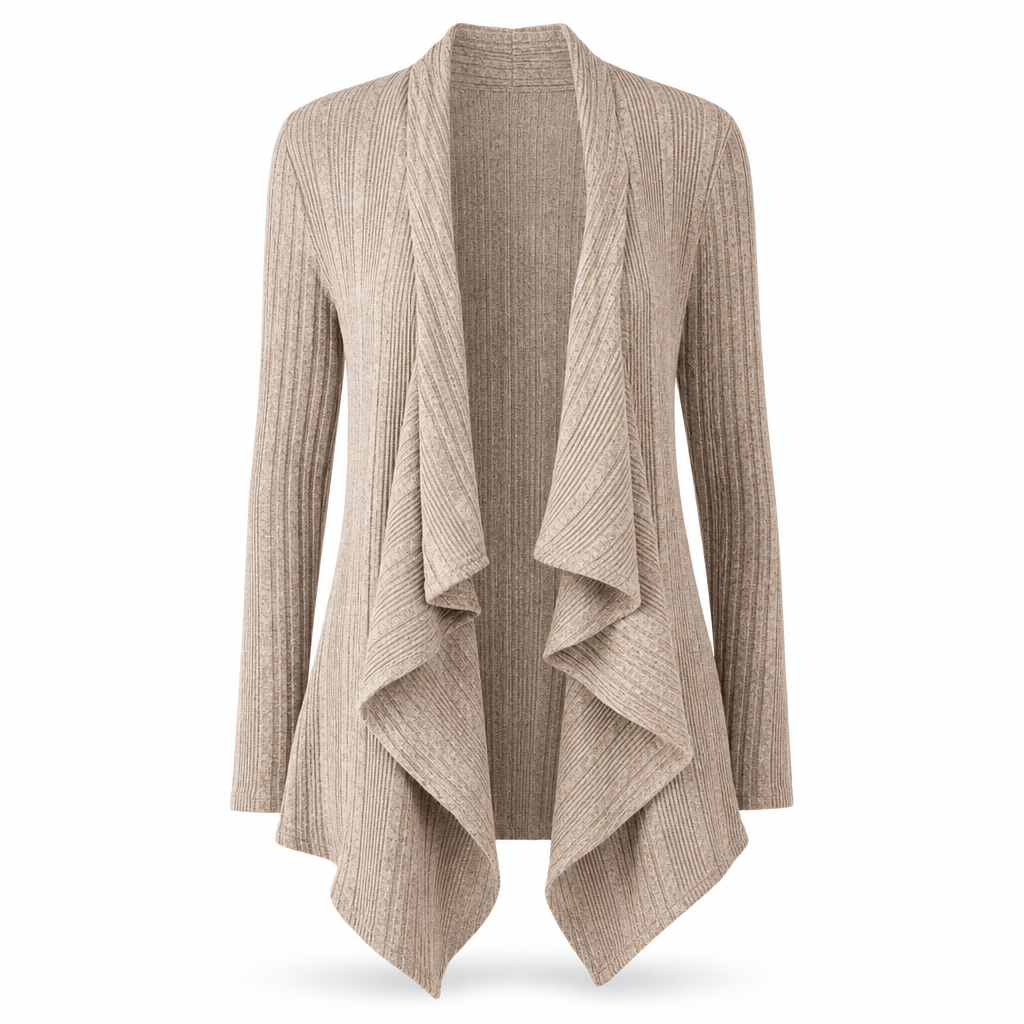 Women's Loose Fit Long Sleeve Knitted Cardigan