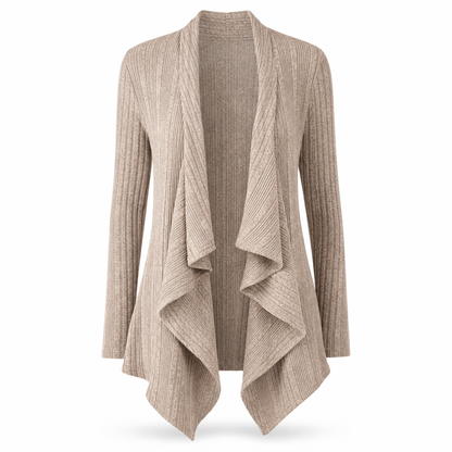 Women's Loose Fit Long Sleeve Knitted Cardigan