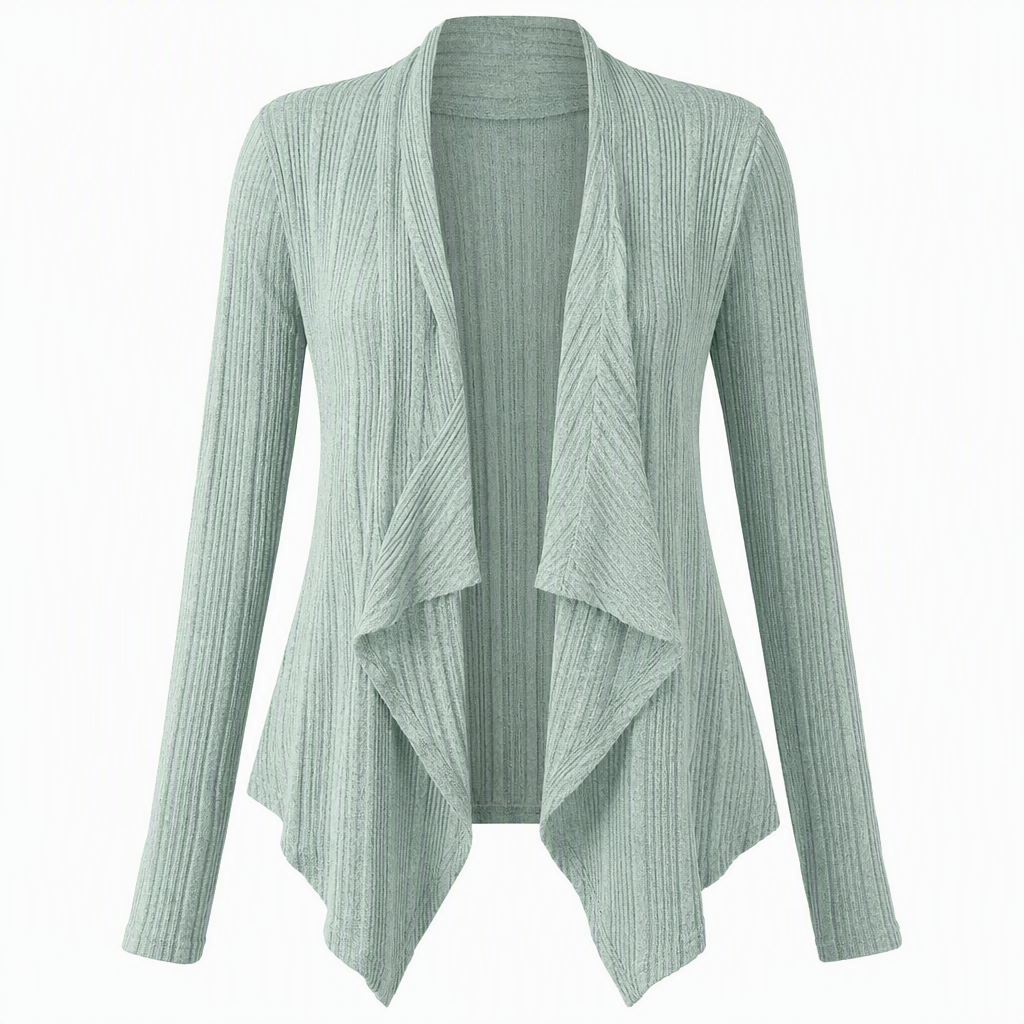 Women's Loose Fit Long Sleeve Knitted Cardigan
