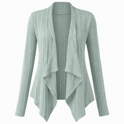Women's Loose Fit Long Sleeve Knitted Cardigan