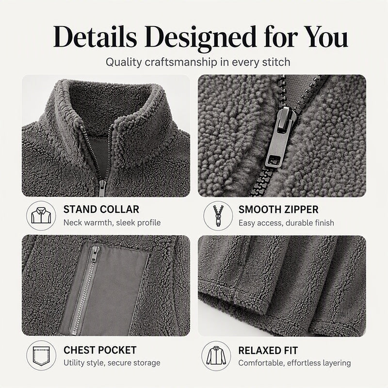 Women's Winter Warm Zip-Up Coat