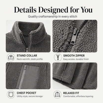 Women's Winter Warm Zip-Up Coat
