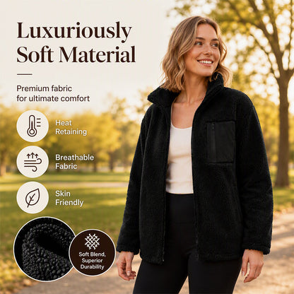 Women's Winter Warm Zip-Up Coat