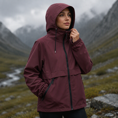 Women's Outdoor Windproof Hooded Jacket