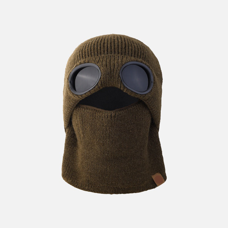 All-Weather Face Shield Beanie for Women