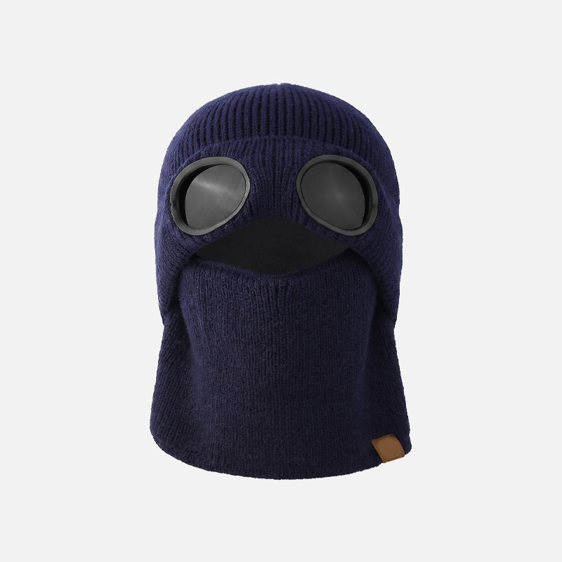 All-Weather Face Shield Beanie for Women