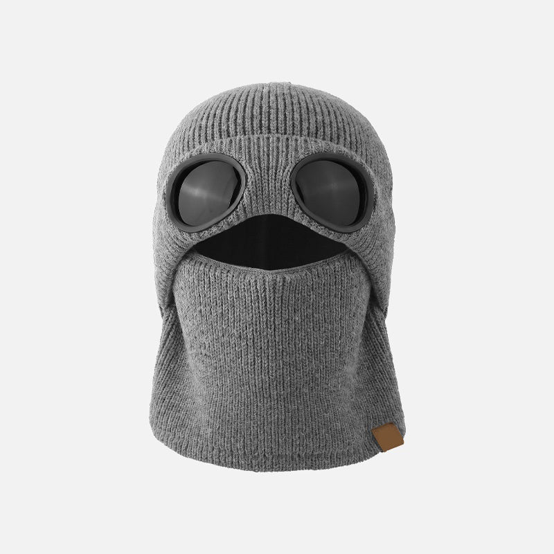 All-Weather Face Shield Beanie for Women