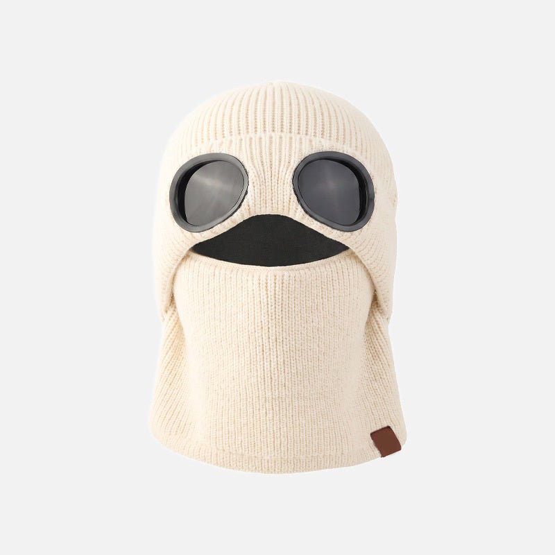All-Weather Face Shield Beanie for Women