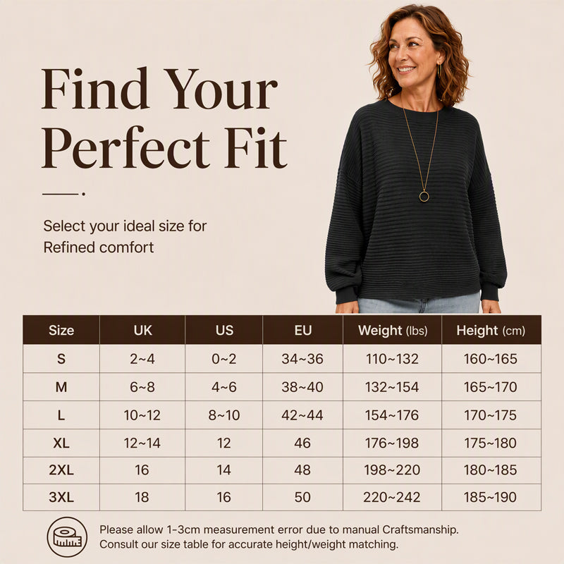 Women's Oversized Ribbed Knit Sweater