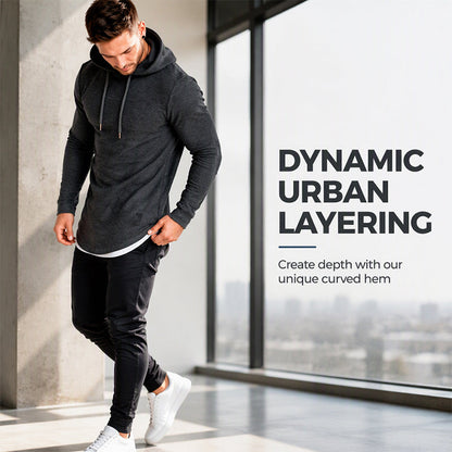 Men's Modern Slim Fit Long Sleeve T-Shirt