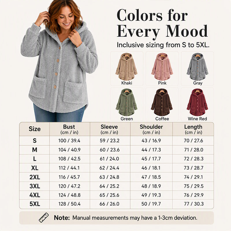 Women's Winter Cozy Hooded Jacket