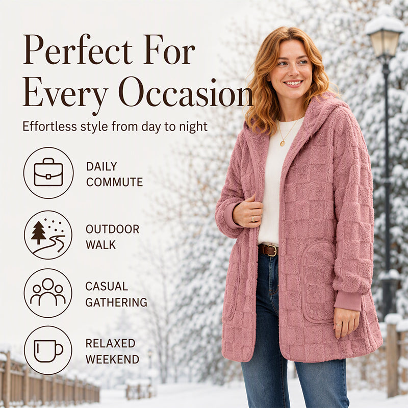 Women's Winter Cozy Hooded Jacket