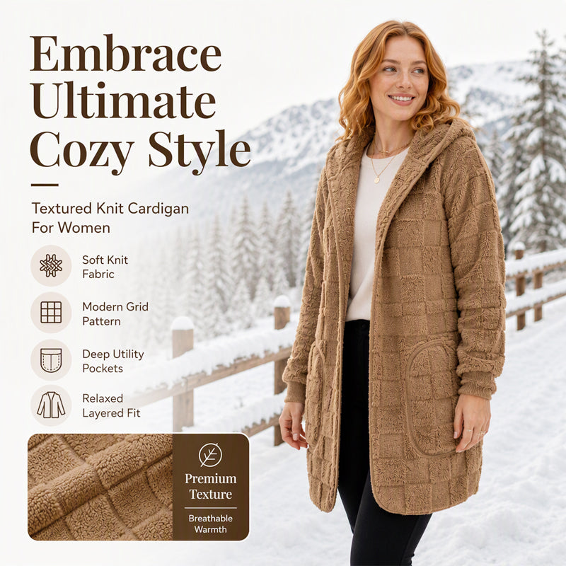 Women's Winter Cozy Hooded Jacket