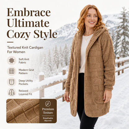 Women's Winter Cozy Hooded Jacket