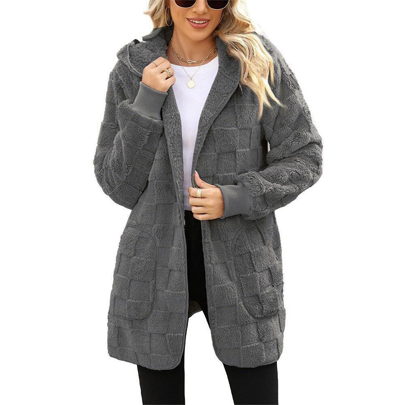 Women's Winter Cozy Hooded Jacket
