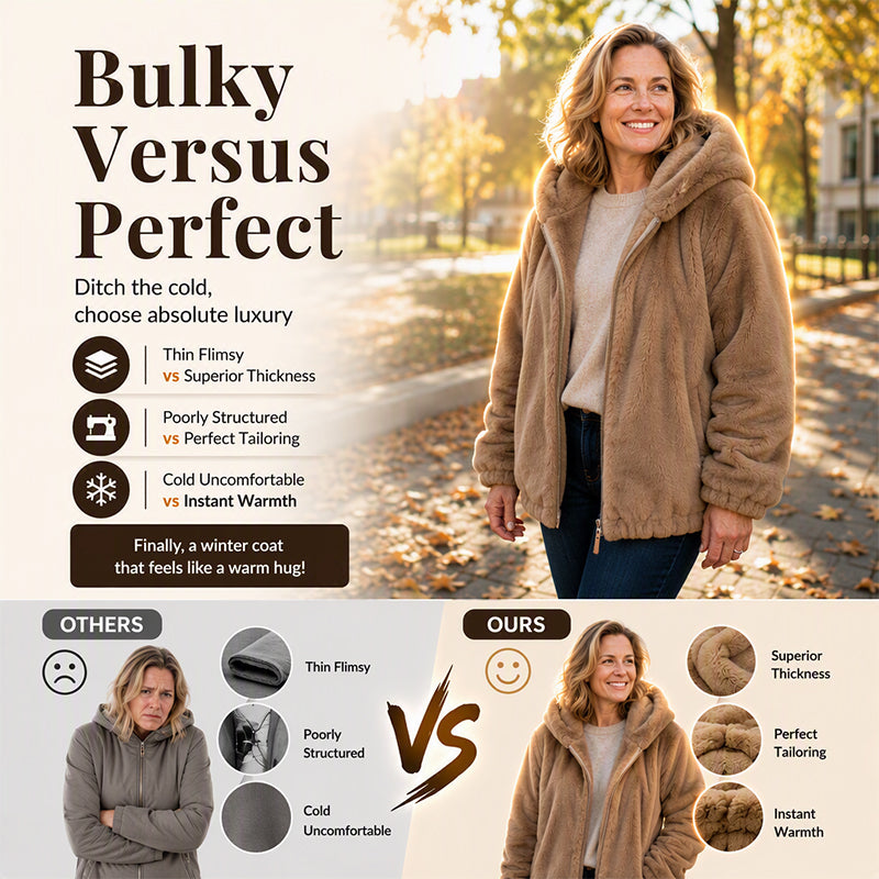 Women's Winter Cozy Hooded Jacket