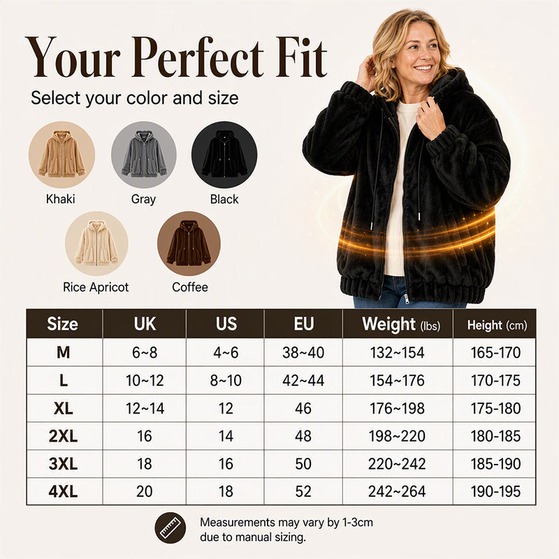 Women's Winter Cozy Hooded Jacket