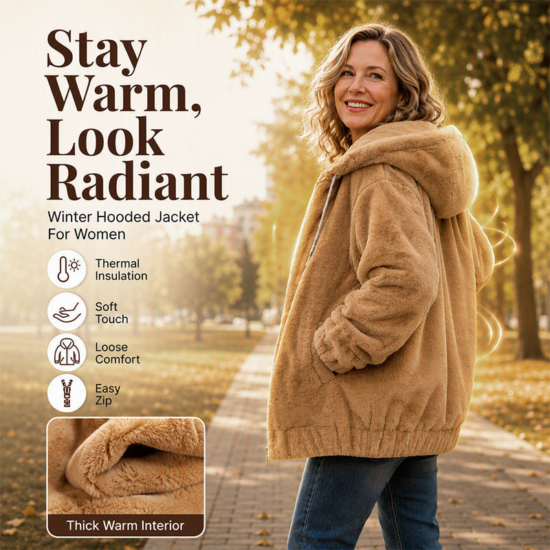 Women's Winter Cozy Hooded Jacket