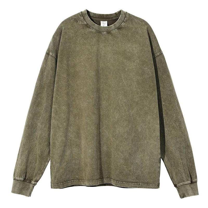 Vintage Washed Long Sleeve T-Shirt