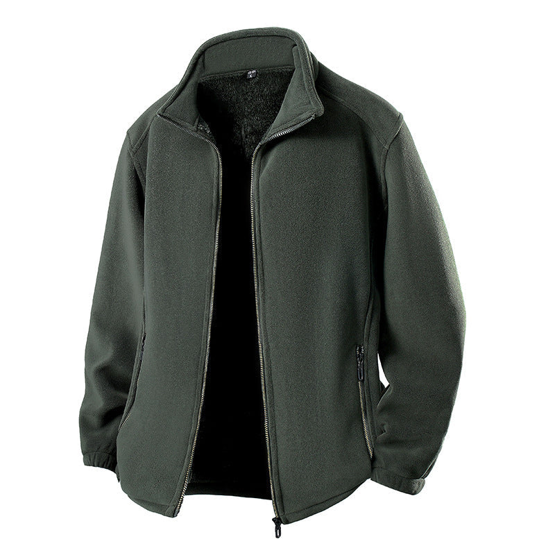 Men's Windproof Full-Zip Thermal Jacket
