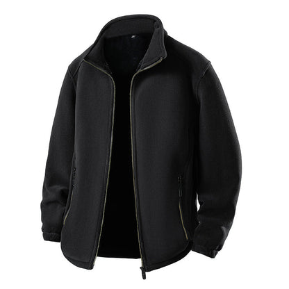 Men's Windproof Full-Zip Thermal Jacket