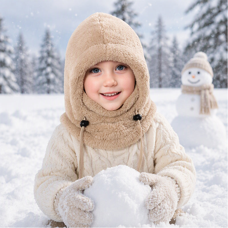 Children's Windproof Thermal Cycling Balaclava Hat