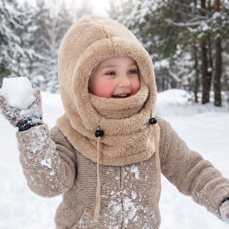 Children's Windproof Thermal Cycling Balaclava Hat