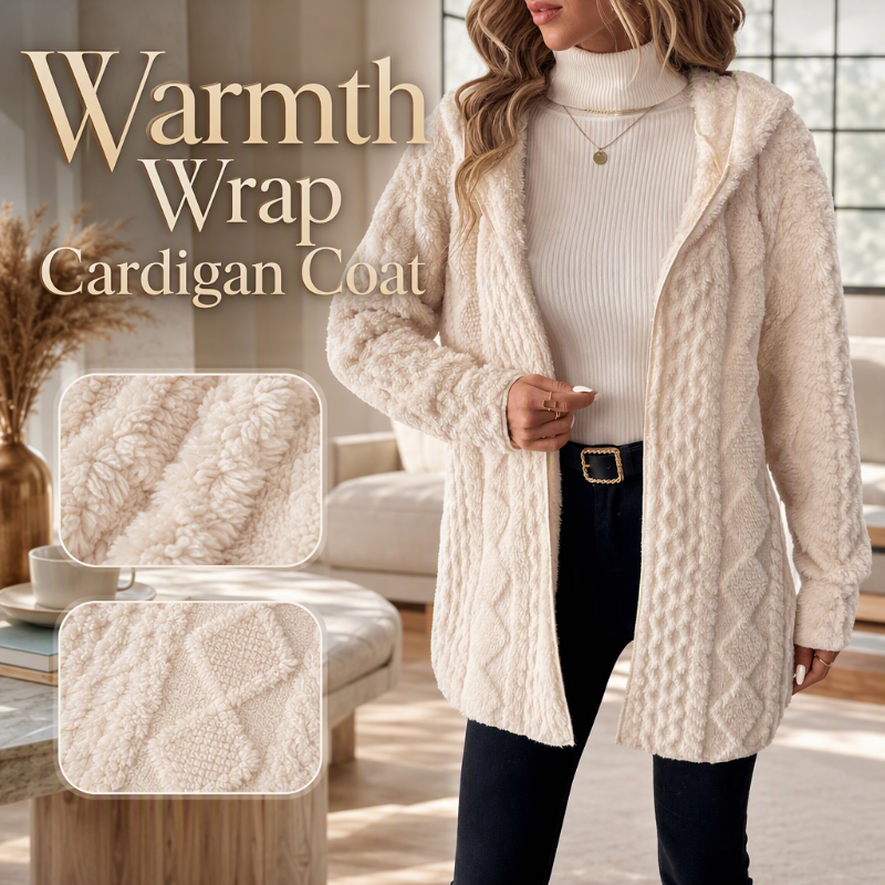 Women’s Casual Plush Hooded Jacket