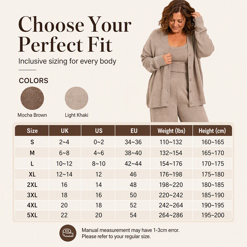 Women's 3-Piece Knit Lounge Set ⚡Free Shipping⚡