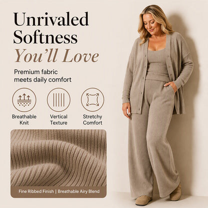 Women's 3-Piece Knit Lounge Set ⚡Free Shipping⚡