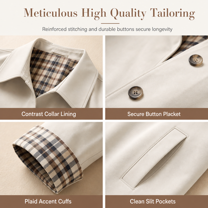 Women's Casual Long Sleeve Single Breasted Autumn Winter Coat