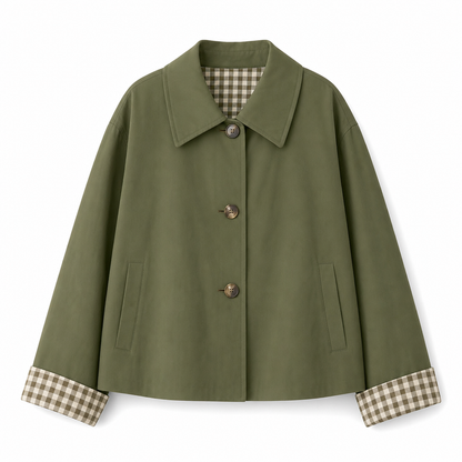 Women's Casual Long Sleeve Single Breasted Autumn Winter Coat