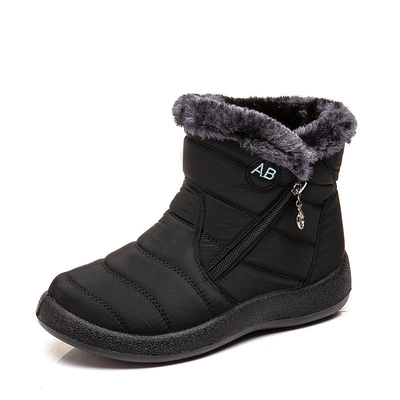 Women's Plush-Lined Winter Snow Boots