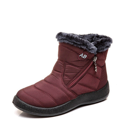 Women's Plush-Lined Winter Snow Boots