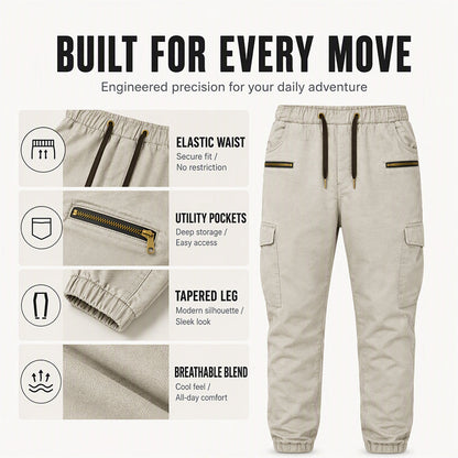 Men's Casual Slim Fit Cargo Pants
