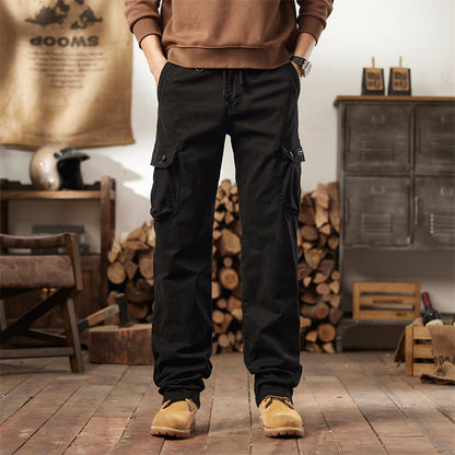 Men's Cotton Cargo Tactical Pants