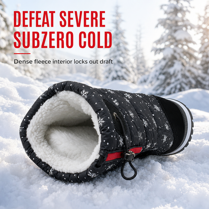 🎉This Week's Special Sales - 60% OFF✨Women's High‑Top Winter Snow Boots, Waterproof Non‑Slip Tall Boots with Thick Plush Lining & Thick Sole for Outdoor Snowy Days👢